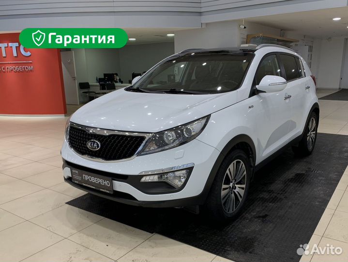 Kia Sportage 2.0 AT, 2014, 124 155 км