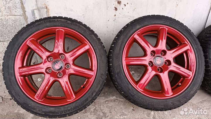 Диски honda civic 5d r17 с зимней резиной