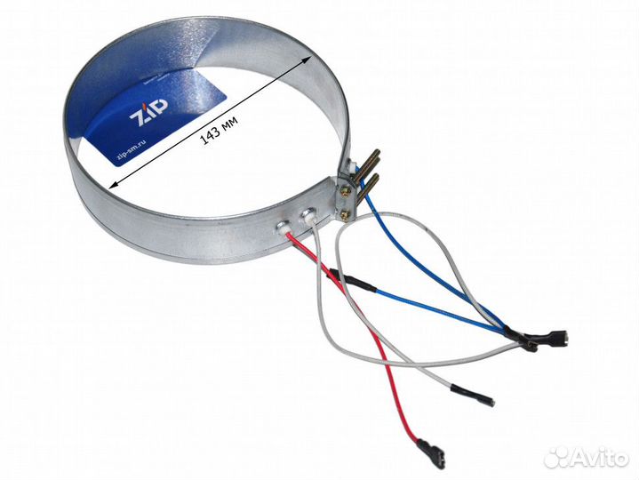 Тэн для термос-чайника - 750W 150*40mm Клеммы мама