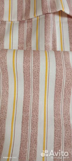 Ткань тик ссср,хб,фланель и др