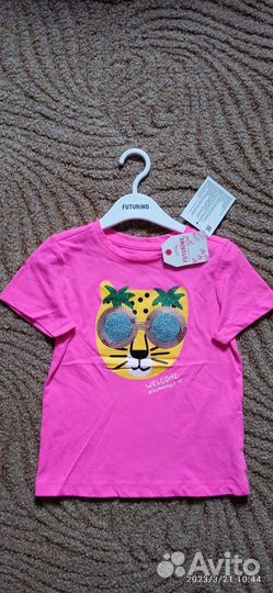 Купальник+футболка на девочку