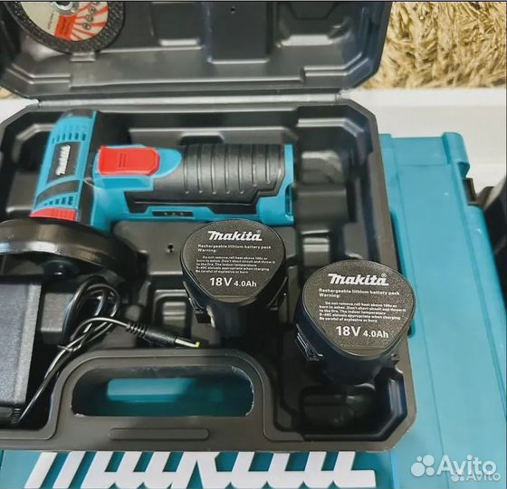 Мини ушм болгарка Makita аккумуляторная