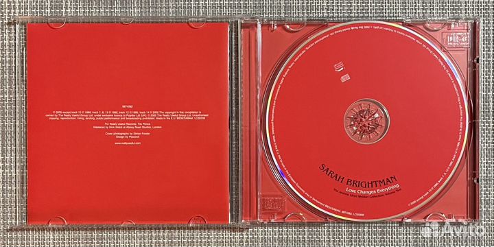 Sarah Brightman/Webber-Love Changes Everything CD