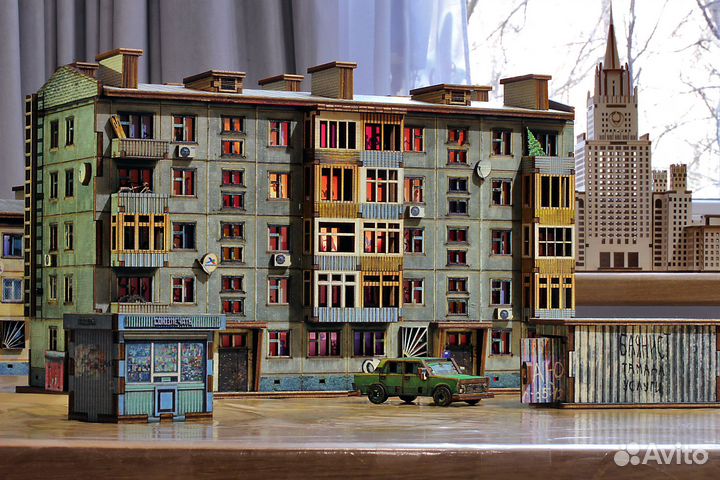 Панелька Хрущевка Пятиэтажка