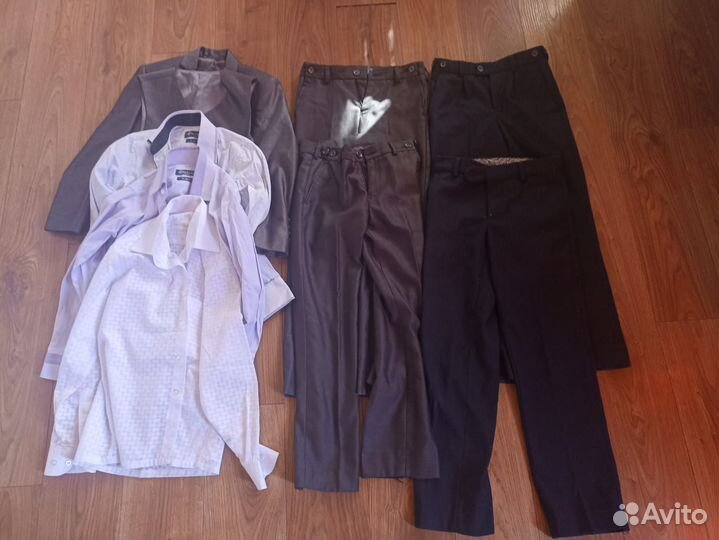 Серая форма на мальчика 122-128