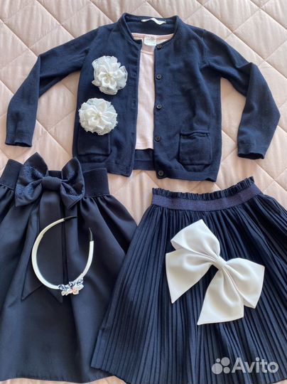 Школьная форма пакетом 122 синяя 1-4 класс