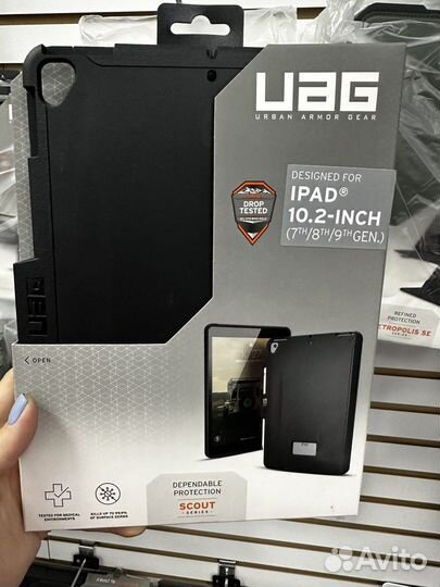 Чехол uag на iPad 10.2
