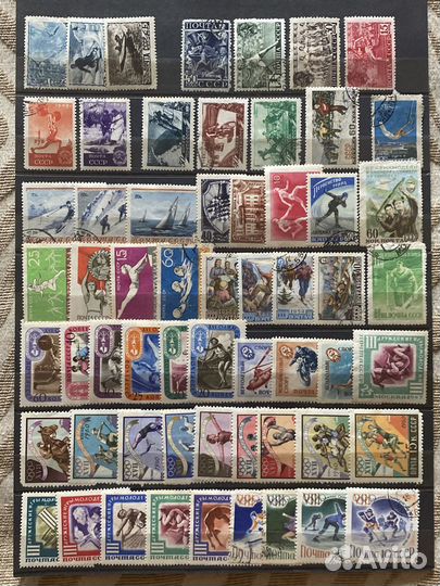 Марки период до 1960 года