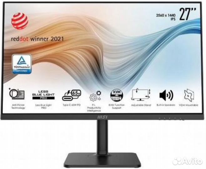 Монитор MSI MD272QP 27'' 2к IPS Матовый