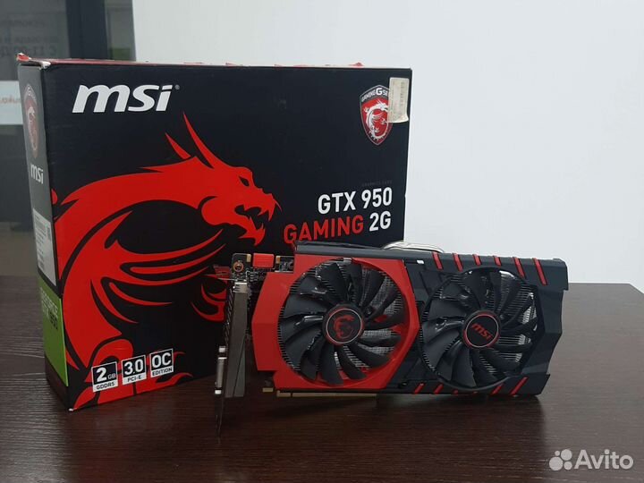 Видеокарта Msi geforce GTX 950 2 Gb