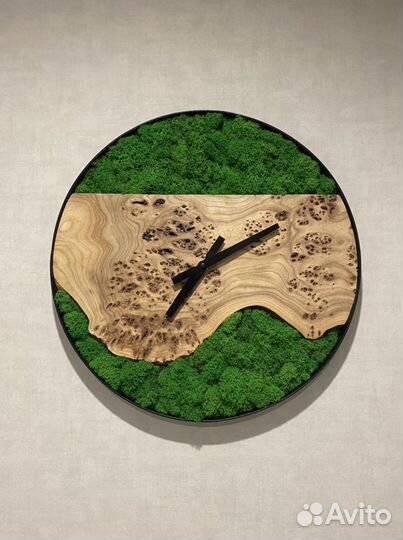 Часы настенные лофт, диаметр 40 см