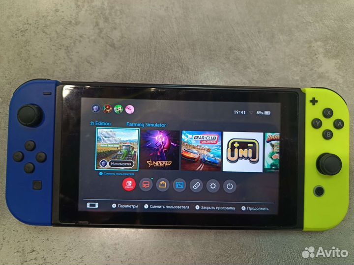 Nintendo switch с играми обмен