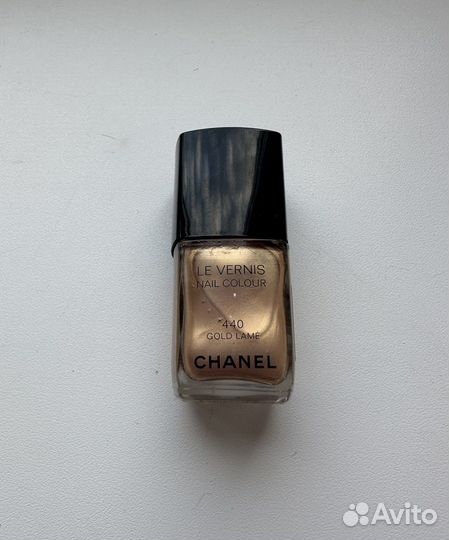 Chanel лак для ногтей 440 gold lame