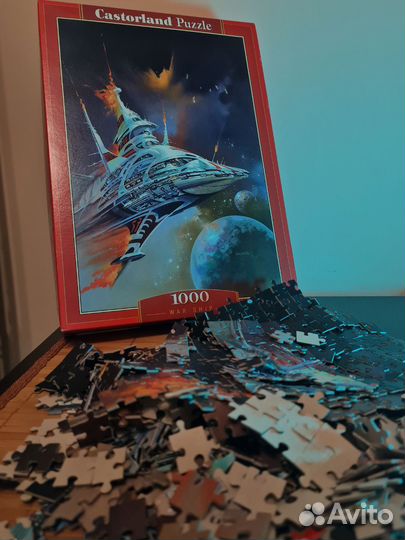Мозаики космический корабль Castorland пазл war