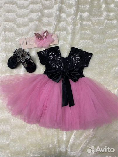 Платье для девочки 80 размер