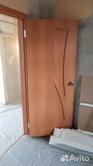 Межкомнатные двери бу 60 см 80 с коробкой