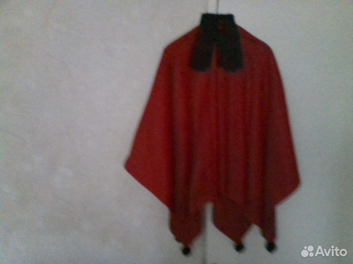 Пончо новое