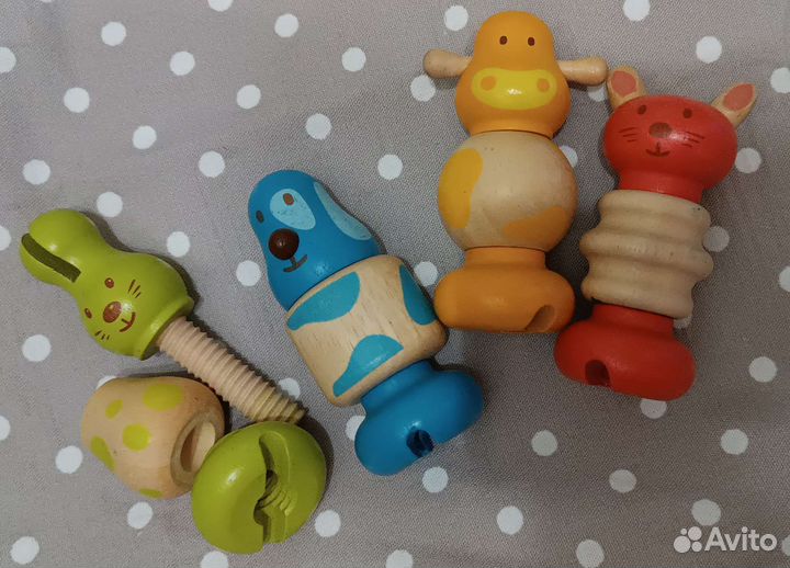 Деревянные игрушки Djeko