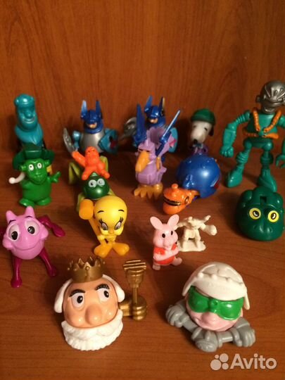 Киндер 90-е Транспорт самолёт сборки 100шт