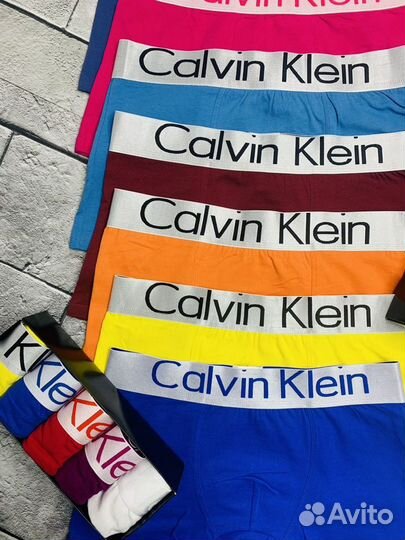 Трусы мужские классические calvin klein