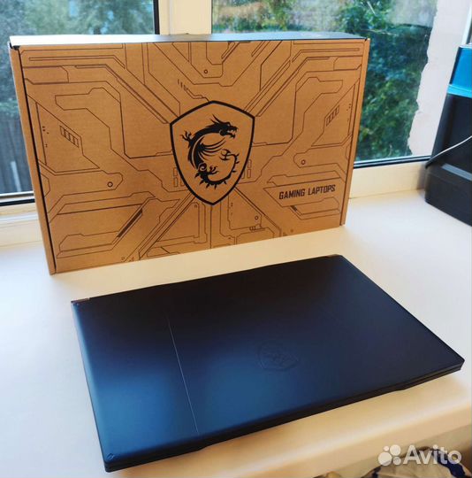 Новый 17.3 Katana 17 B12V i5th/16DDR5/512/4060 8гб