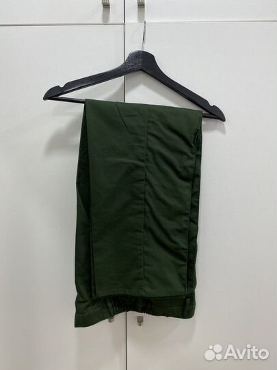 Офисная военная форма зеленая с коротким рукавом