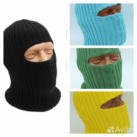 Балаклава вязаная для мужчин и женщин