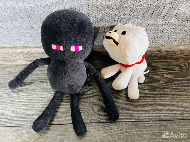 Мягкие игрушки майнкрафт