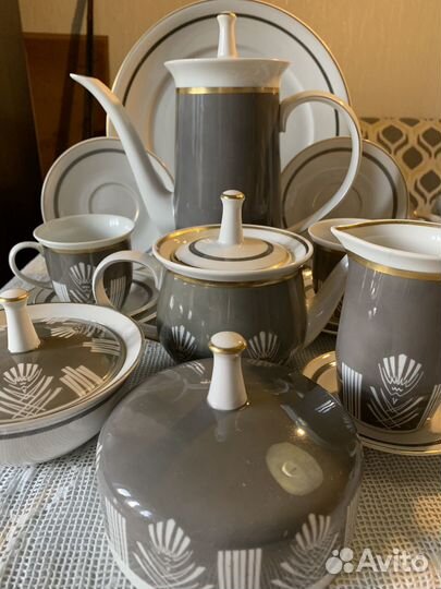 Сервиз чайный Райхенбах Германия. Артишок