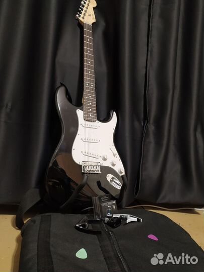 Электро гитара fender squier MM Stratocaster Black