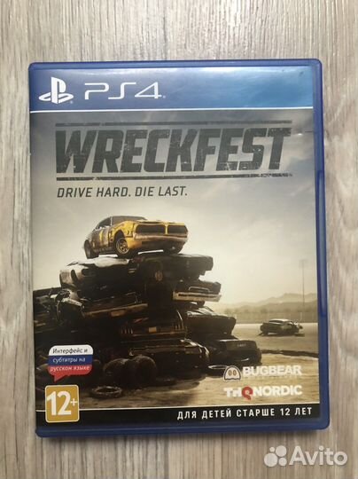 Игра для приставки Wrecfest ps4