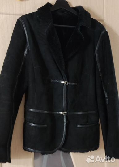 Дубленка натуральная женская 46р