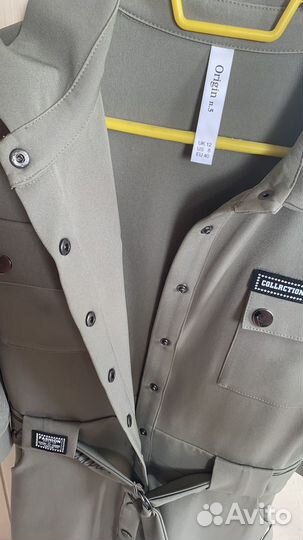 Платье хаки