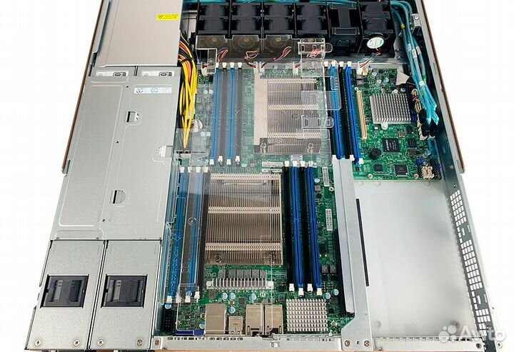 Сервер 1028R-WTR 10xSFF 2x E5-2667v4 256Gb