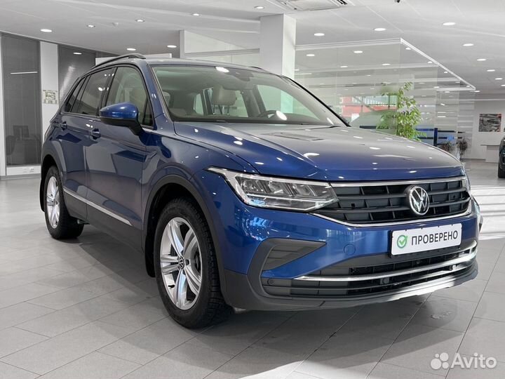 Volkswagen Tiguan 1.4 AMT, 2021, 65 000 км