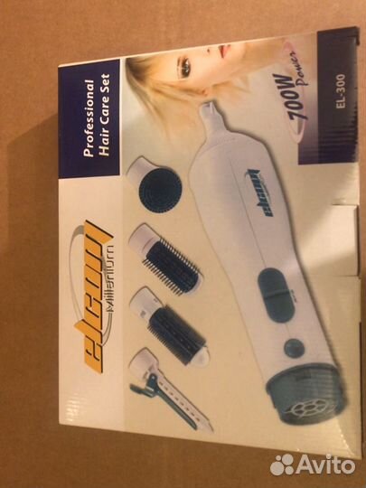 Фен для укладки волос с насадками