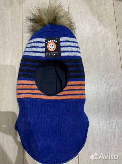 Шапка ушанка 2шт.женска и детская