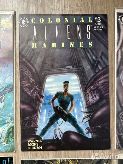Комиксы на английском синглы “Aliens” Dark Horse