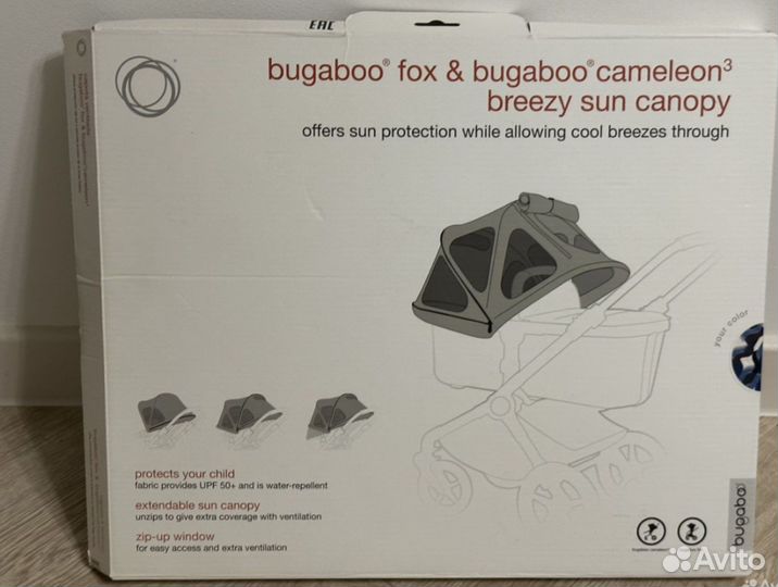 Летний капюшон bugaboo fox