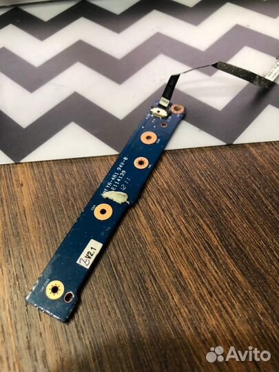 Плата с кнопкой включения для ноутбука DNS W240