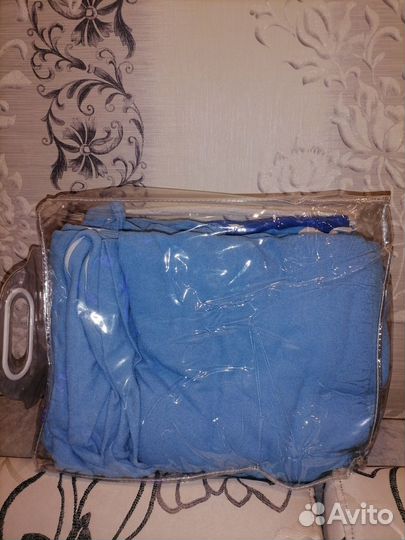 Постельное белье комплект махровое (двуспальное)