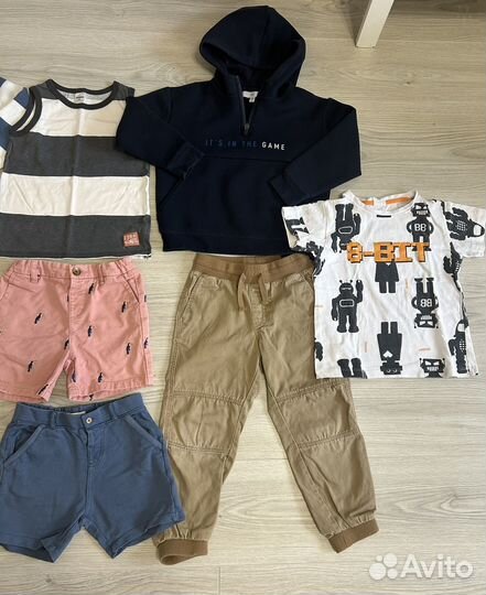 Вещи одежда на мальчика 110-116 пакетом