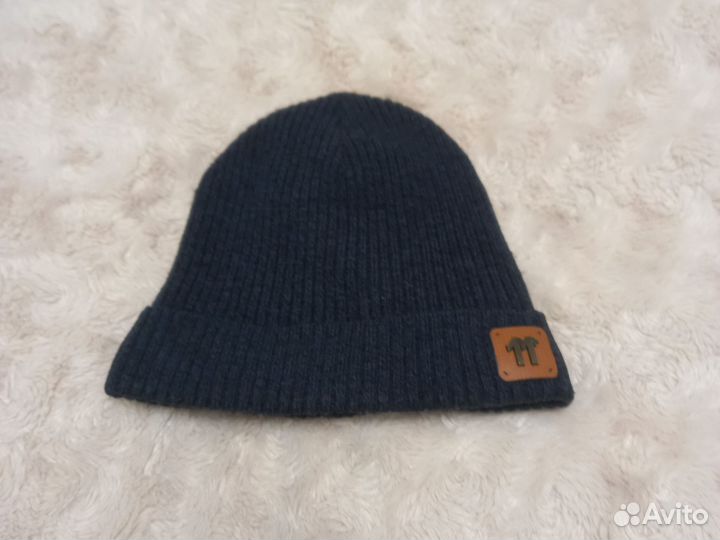 Зимняя шапка со снудом для мальчика от 8-12 лет