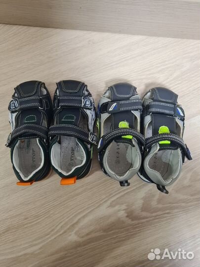 Сандалии на мальчика для детского сада 25 размер