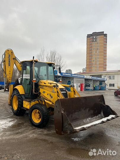 Экскаватор-погрузчик Komatsu WB93R-5, 2007