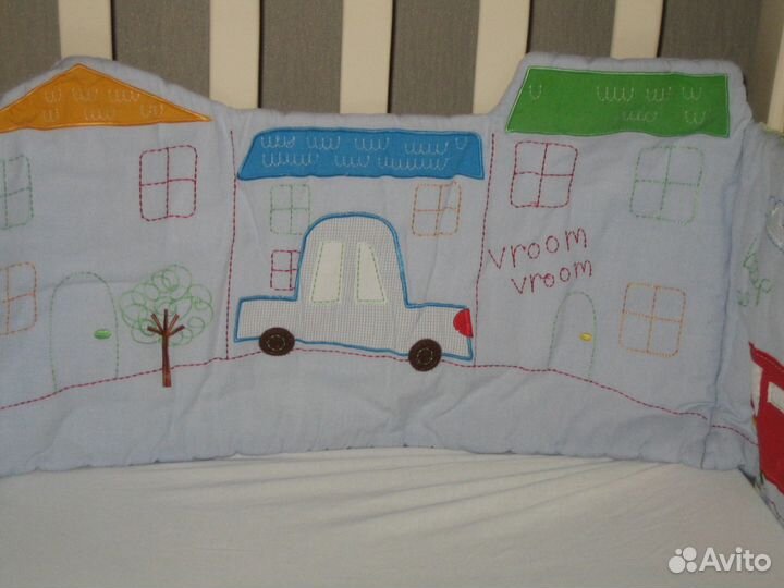 Бампер для кроватки Mothercare