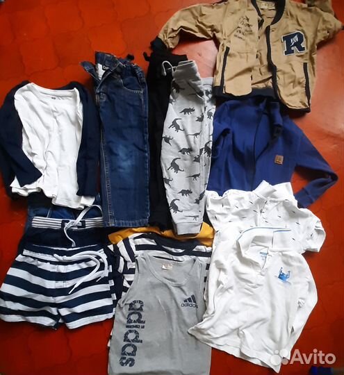 Детские вещи пакетом на мальчика 92 98