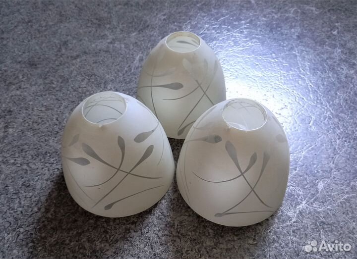 Люстра потолочная трехрожковая