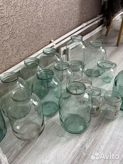 Банки стеклянные