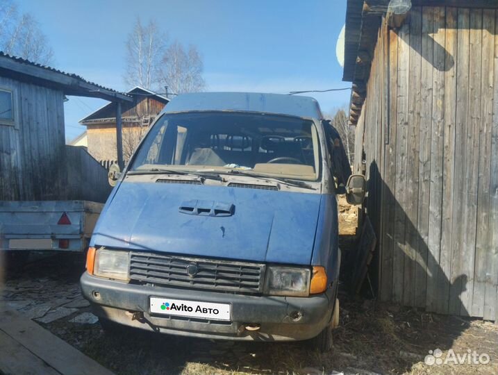 ГАЗ ГАЗель 33023 2.4 МТ, 1999, 31 000 км